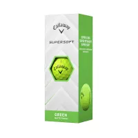Balles Callaway Supersoft Green