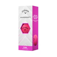 Balles Callaway Supersoft Pink