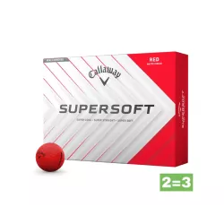 Balles Callaway Supersoft Red