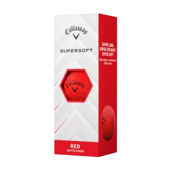Balles Callaway Supersoft Red