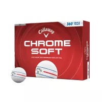 Balles Callaway Chrome Soft Triple Track 360 White