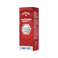 Balles Callaway Chrome Soft Triple Track 360 White