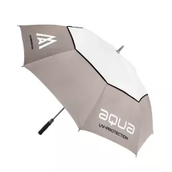 Parapluie Big Max Aqua UV Double Canopy Taupe White Black