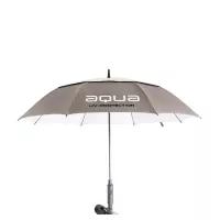 Parapluie Big Max Aqua UV Double Canopy Taupe White Black