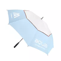Parapluie Big Max Aqua UV Double Canopy Ice Blue White Peach