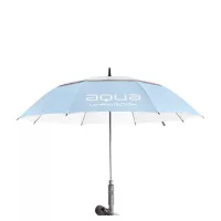 Parapluie Big Max Aqua UV Double Canopy Ice Blue White Peach