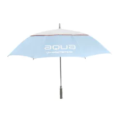 Parapluie Big Max Aqua UV Double Canopy Ice Blue White Peach