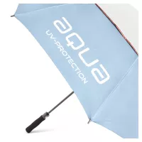 Parapluie Big Max Aqua UV Double Canopy Ice Blue White Peach