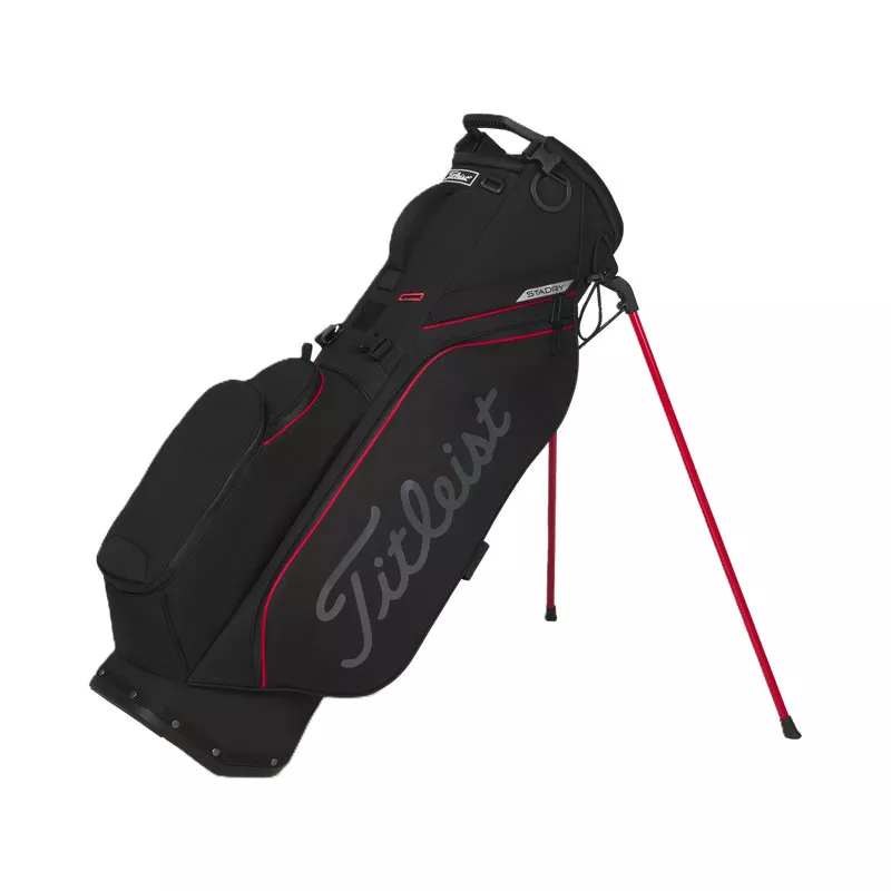 Sac Trépied Titleist Players S4 Stadry Black Red Graphite