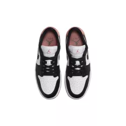 Chaussures Nike Air Jordan 1 Low G White Black Rust Pink