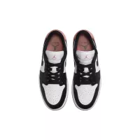 Chaussures Nike Air Jordan 1 Low G White Black Rust Pink