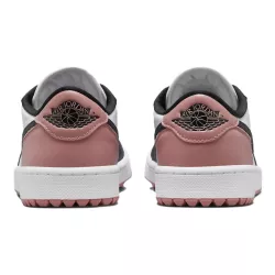 Chaussures Nike Air Jordan 1 Low G White Black Rust Pink