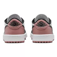Chaussures Nike Air Jordan 1 Low G White Black Rust Pink