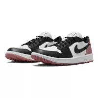 Chaussures Nike Air Jordan 1 Low G White Black Rust Pink