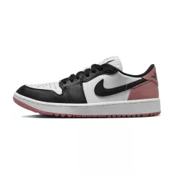 Chaussures Nike Air Jordan 1 Low G White Black Rust Pink