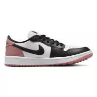 Chaussures Nike Air Jordan 1 Low G White Black Rust Pink