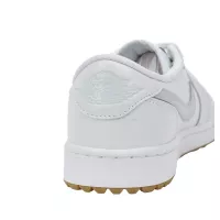 Chaussures Nike Air Jordan 1 Low G White Gum