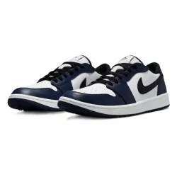 Chaussures Nike Air Jordan 1 Low G White Navy