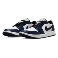 Chaussures Nike Air Jordan 1 Low G White Navy