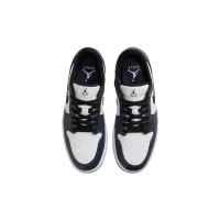Chaussures Nike Air Jordan 1 Low G White Navy