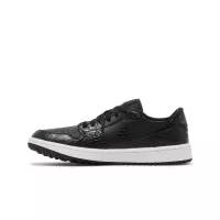 Chaussures Nike Air Jordan 1 Low G Black Croco