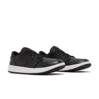 Chaussures Nike Air Jordan 1 Low G Black Croco