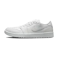 Chaussures Nike Air Jordan 1 Low G White Platinium