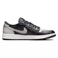 Chaussures Femmes Nike Air Jordan 1 Low G Black Medium Grey Sail
