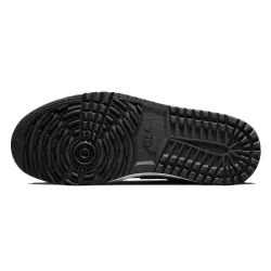 Chaussures Femmes Nike Air Jordan 1 Low G Black Medium Grey Sail