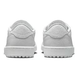 Chaussures Femmes Nike Air Jordan 1 Low G White Platinium