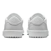 Chaussures Femmes Nike Air Jordan 1 Low G White Platinium