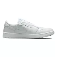 Chaussures Femmes Nike Air Jordan 1 Low G White Platinium