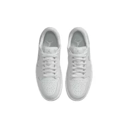 Chaussures Femmes Nike Air Jordan 1 Low G White Platinium