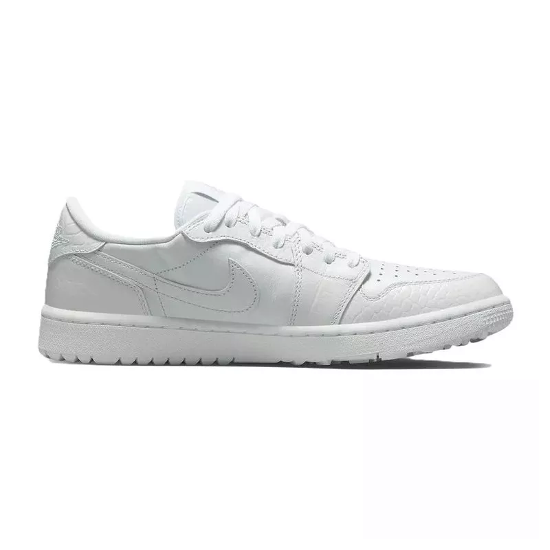 Chaussures Nike Air Jordan 1 Low G White