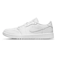 Chaussures Femmes Nike Air Jordan 1 Low G White
