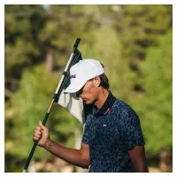 Polo Miura Woody Tech Pique Polo Twilight