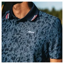 Polo Miura Woody Tech Pique Polo Twilight