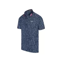 Polo Miura Woody Tech Pique Polo Twilight