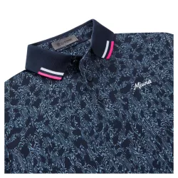Polo Miura Woody Tech Pique Polo Twilight