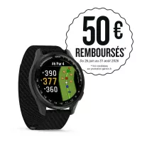 Montre GPS Garmin Approach S50 Black Grey