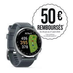 Montre GPS Garmin Approach S44 Blue Silver