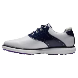 Chaussures Femmes Footjoy FJ Traditions SL White Navy Purple