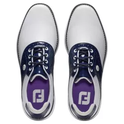 Chaussures Femmes Footjoy FJ Traditions SL White Navy Purple