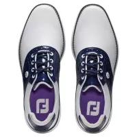 Chaussures Femmes Footjoy FJ Traditions SL White Navy Purple