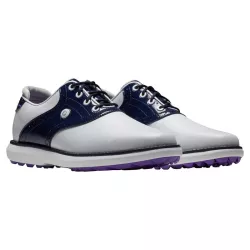 Chaussures Femmes Footjoy FJ Traditions SL White Navy Purple