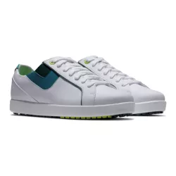 Chaussures Femmes Footjoy FJ Links White Green Blue