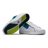 Chaussures Femmes Footjoy FJ Links White Green Blue