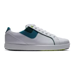 Chaussures Femmes Footjoy FJ Links White Green Blue