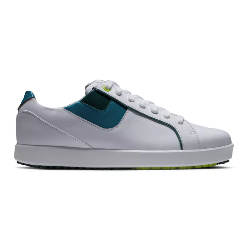 Chaussures Femmes Footjoy FJ Links White Green Blue