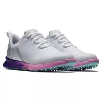 Chaussures Femmes Footjoy FJ Fuel Sport White Purple Pink